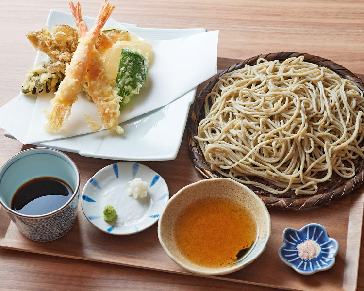 天使の海老天ざる蕎麦